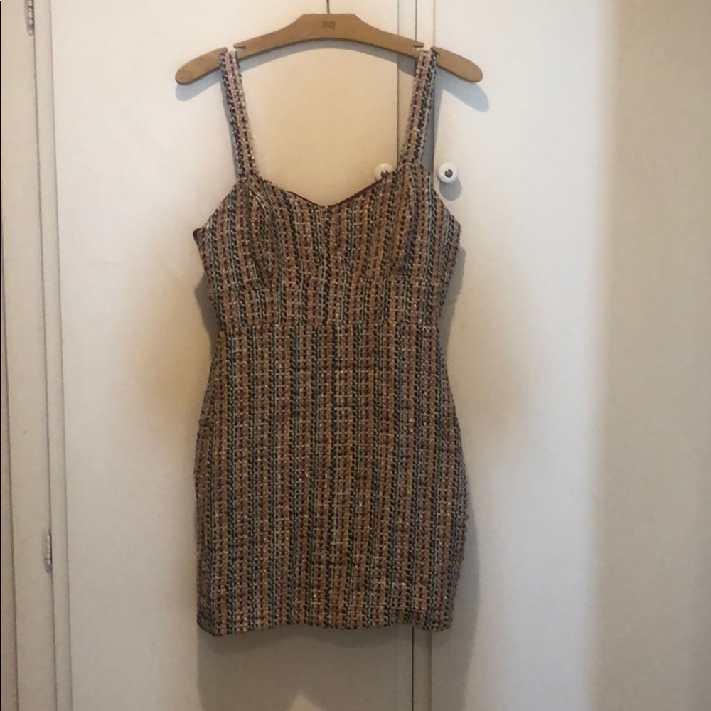 Tweed Mini Dress